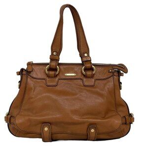 CELINE - Brown Leather Handbag